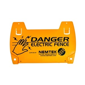 Nemtek Danger Warning Sign