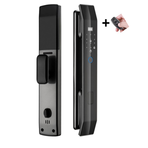 Smart Door Lock, Remote Biometric Smart Door Than & Fingerprint,Password,Magnetic Card, Security Key